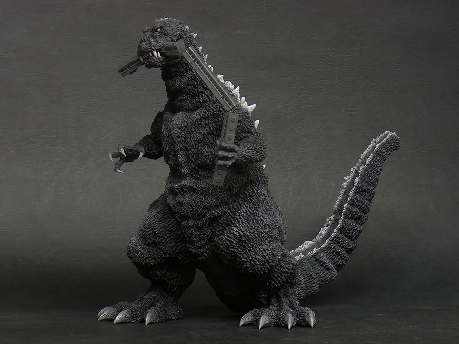 Amazon.co.jp: 東宝30cmシリーズ ゴジラ (1954) 初代ゴジラ 電車咥え