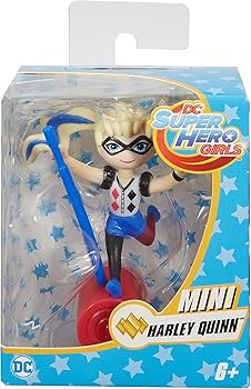Amazon.com: DC Super Hero Girls: Harley Quinn Mini Vinyls : Toys