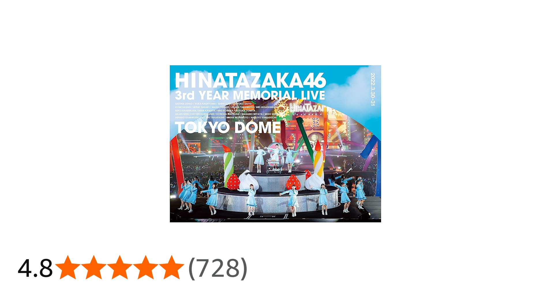 Amazon.co.jp: 日向坂46 3周年記念MEMORIAL LIVE 〜3回目のひな誕祭
