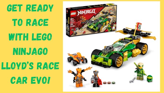 Amazon.com: LEGO 樂高NINJAGO Lloyd's Race Car EVO,71763 玩具,適合6