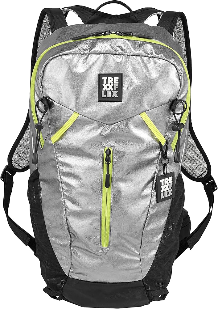 TRE XX FLEX Neon Lime 35L Urban Outdoor Hiking Backpack | Water