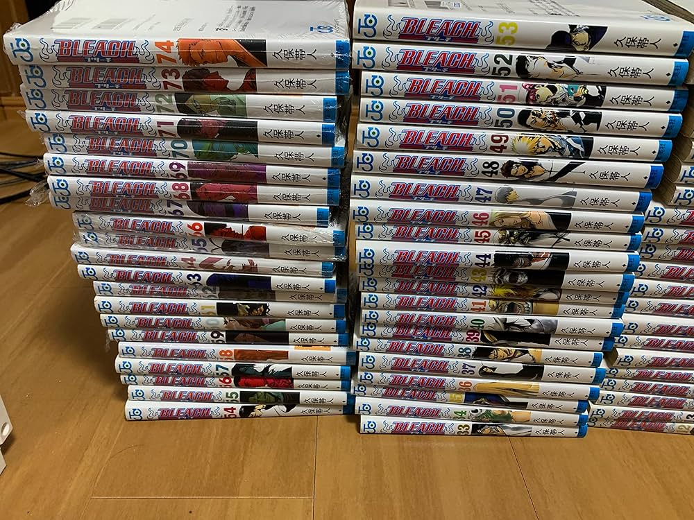BLEACH 全巻セット 1〜74全巻セット 全初版帯付き BLEACH 全巻セット 1