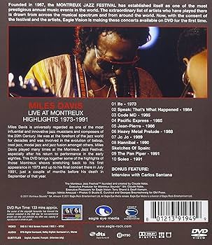 Amazon.com: Live at Montreux: Highlights 1973-1991 : Miles Davis