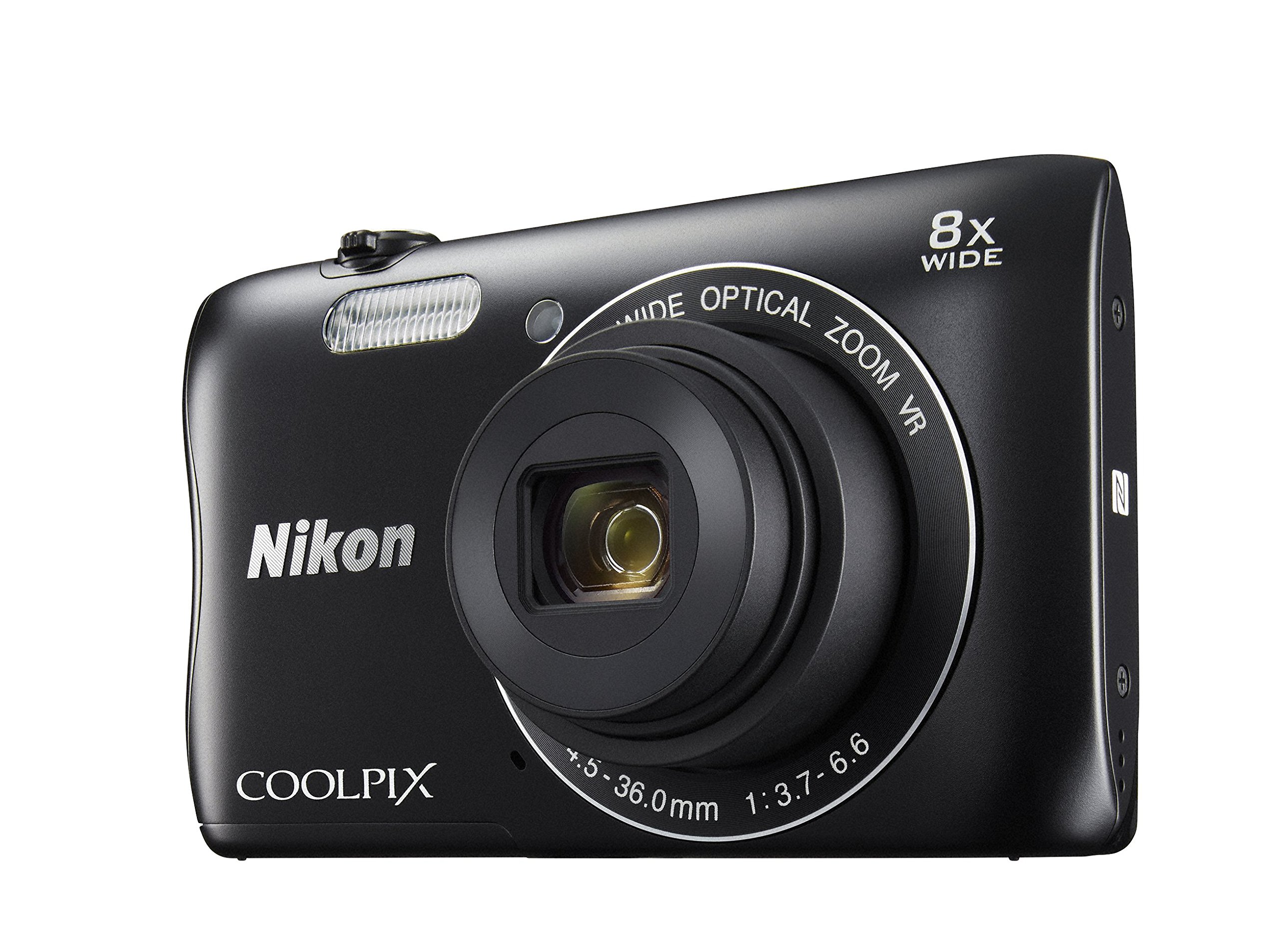 Amazon | Nikon デジタルカメラ COOLPIX S3700 ブラック 光学8倍ズーム