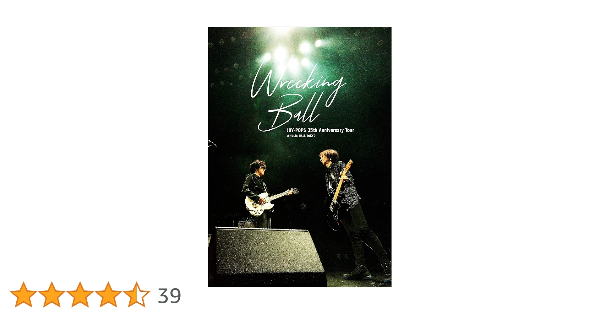 JOY-POPS 35th Anniversary Tour Wrecking Ball@ HULIC HALL TOKYO