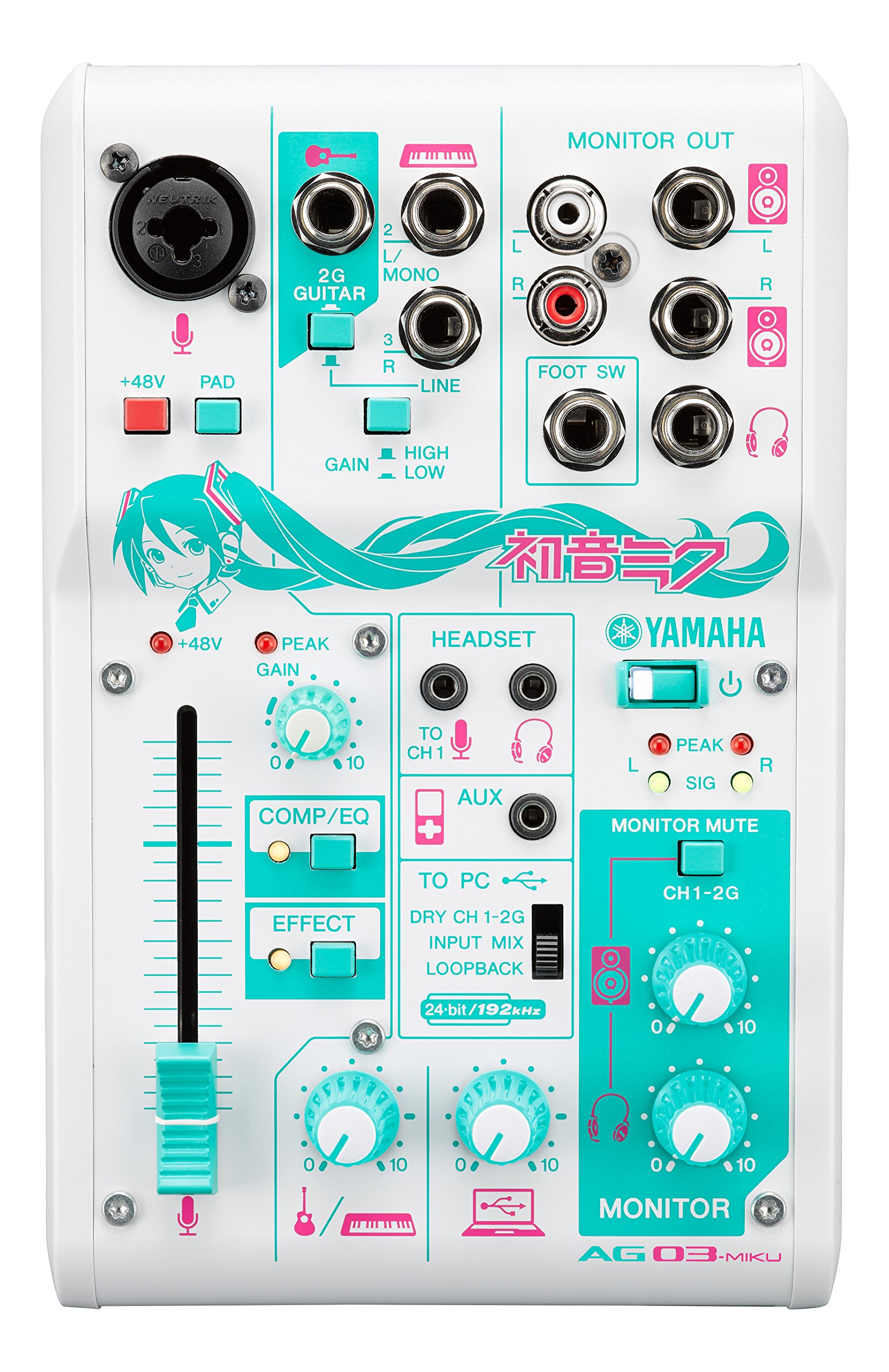 YAMAHA ヤマハ AG03 MK2 オーディオインターフェース Yamaha AG03 Mk2