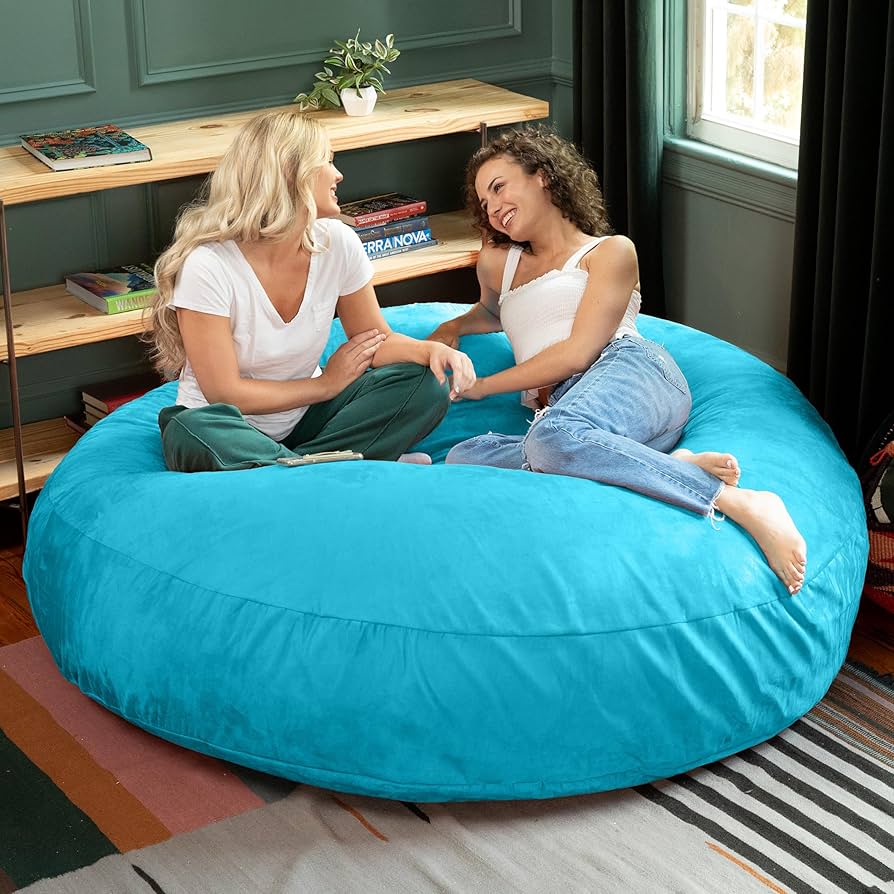Amazon.com: Jaxx 6 Foot Cocoon - 2-in-1 Convertible Bean Bag Bed