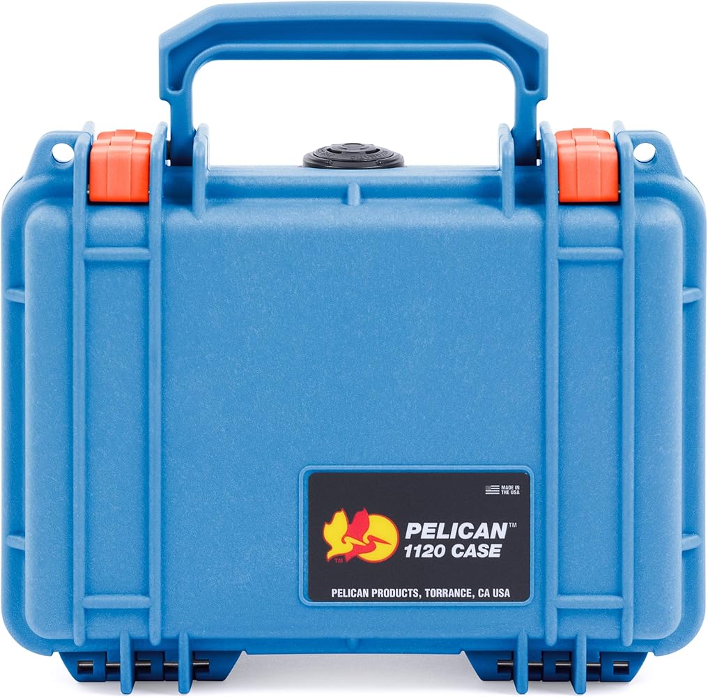 Amazon.co.jp: Pelican 1120 ブルーとオレンジ 保護ケース フォーム