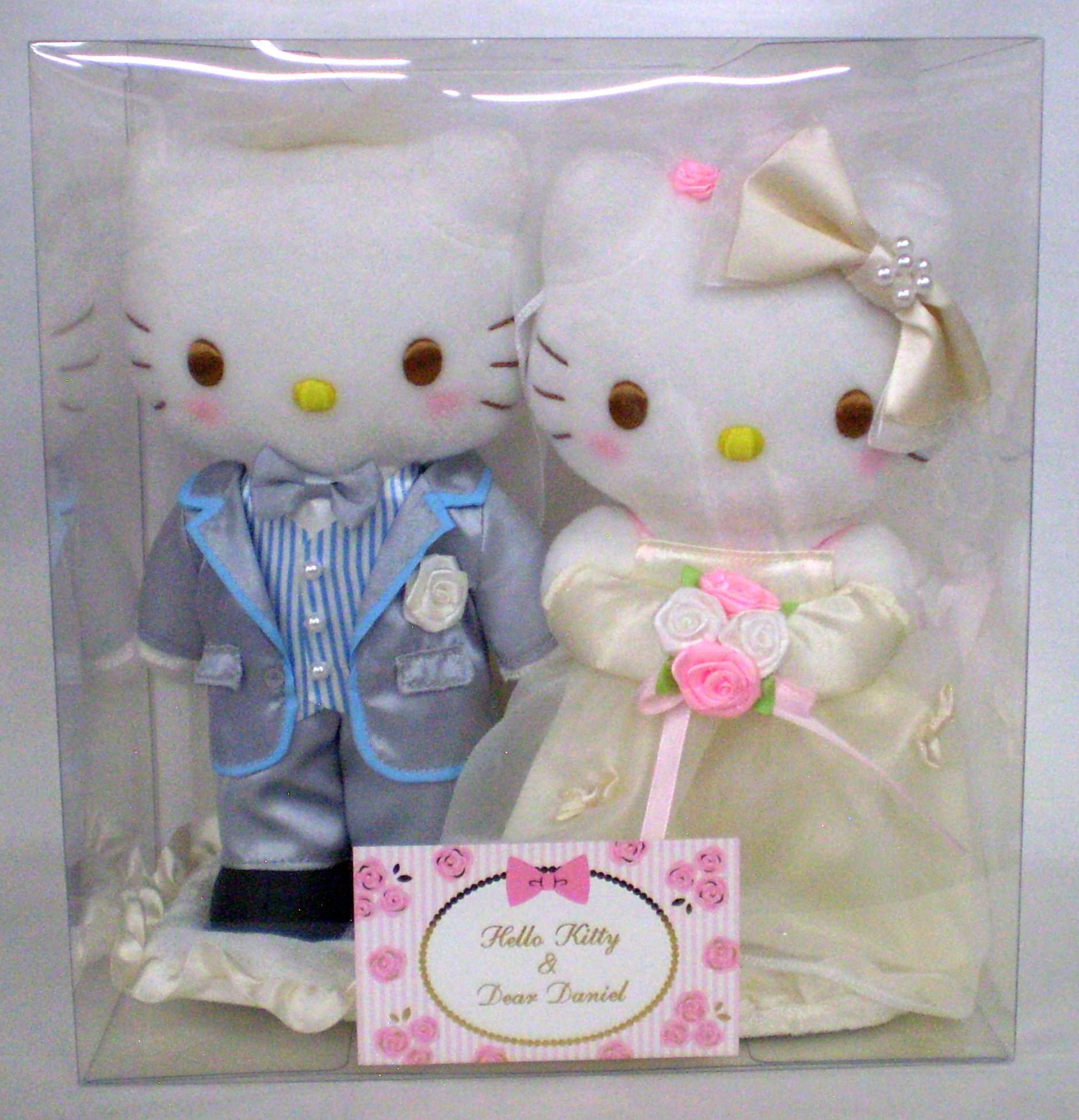激レア] サンリオ キティ&ダニエル ウエディング ぬいぐるみ ハロー