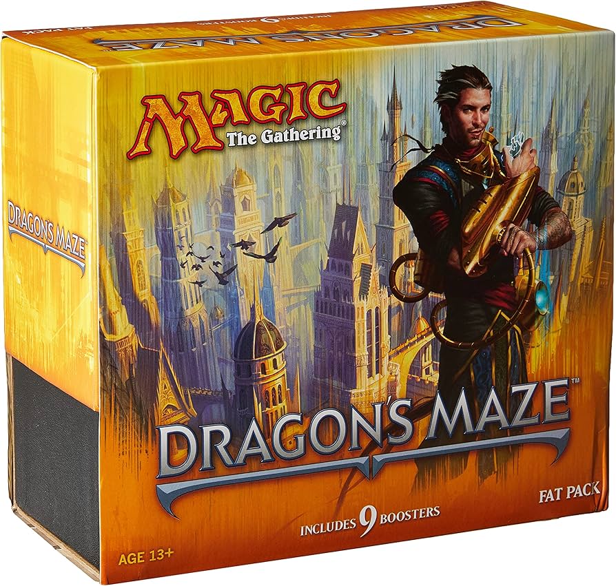 Amazon.com: Magic The Gathering CCG: Dragons Maze Fat Pack : Toys
