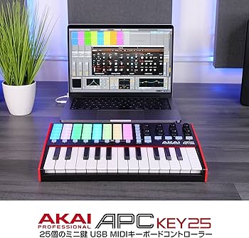 Amazon.co.jp: Akai Professional USB MIDIキーボード コントローラー
