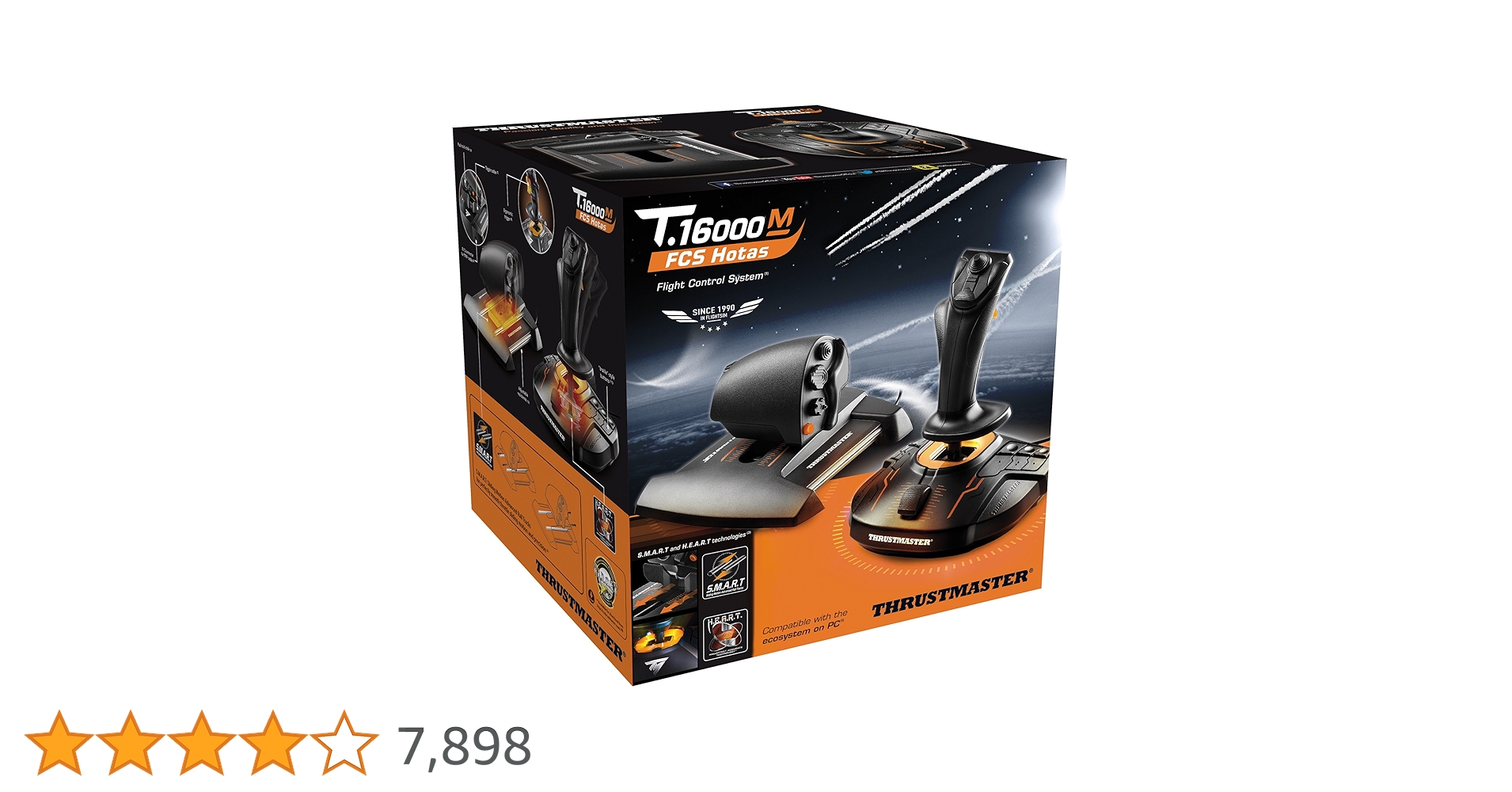 PC用ゲームコントローラー・コンバーター Thrustmaster T.16000M FCS