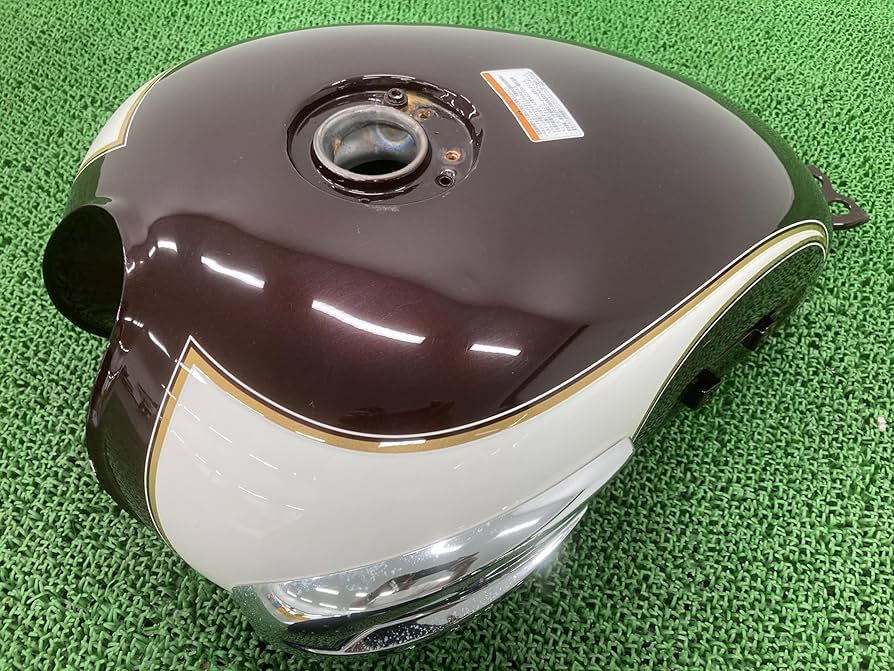 Amazon | W650 タンク 茶/白 カワサキ 純正 中古 バイク 部品 22313142