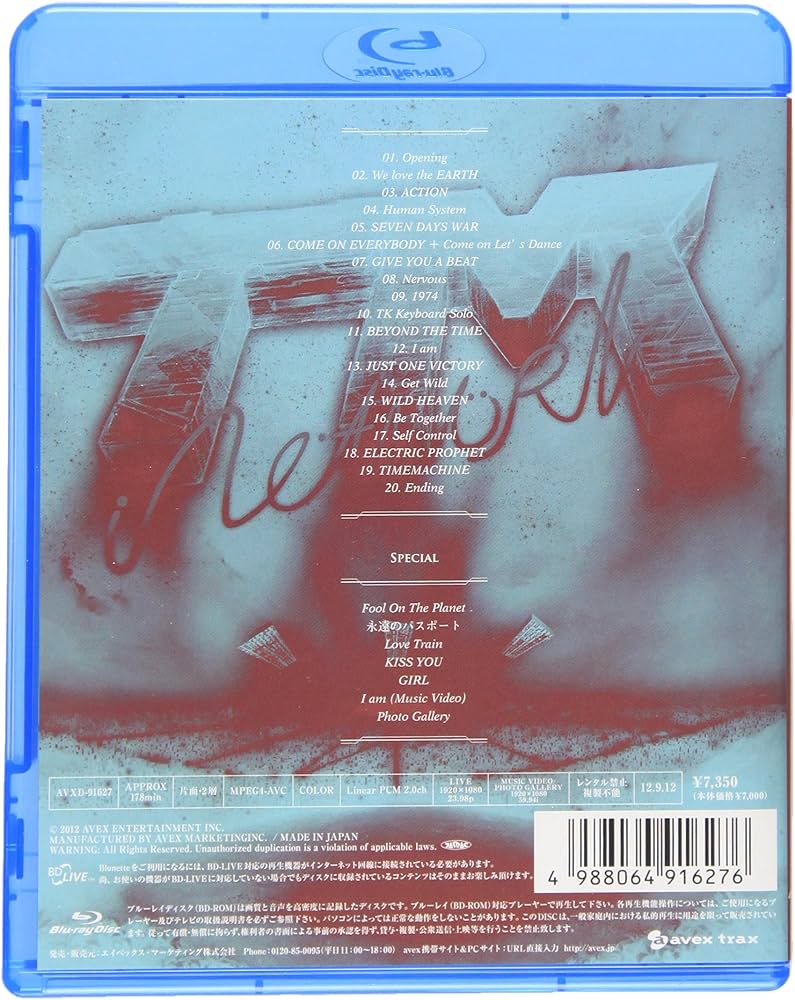 Amazon.co.jp: TM NETWORK CONCERT -Incubation Period- (Blu-ray