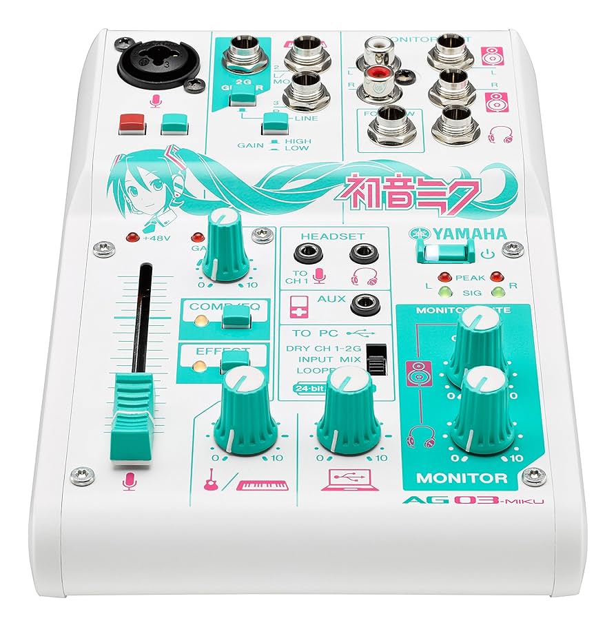 YAMAHA AG03オーディオインターフェース YAMAHA AG03 旧モデル