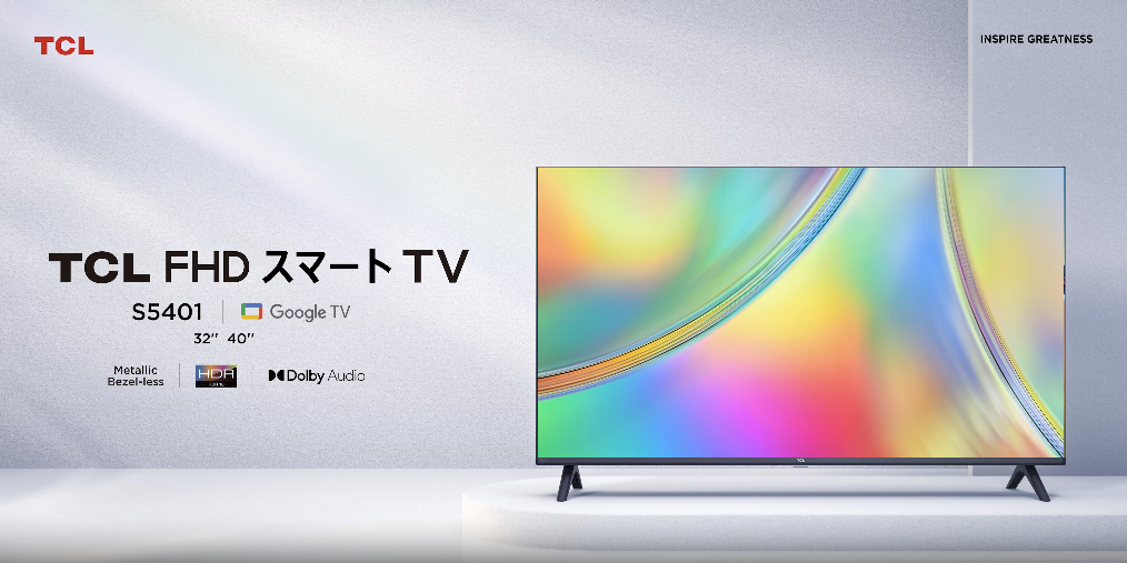 TCL 40インチ フルハイビジョン スマート液晶テレビ 5年間延長保証込