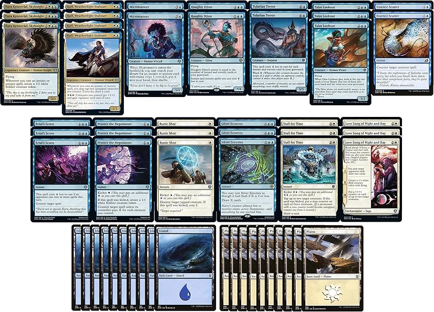 Amazon.com: Elite Blue White Creature Deck - Azorius Flying Tokens