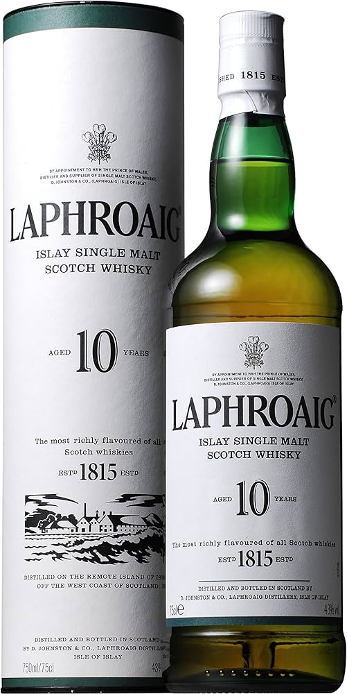 Amazon.co.jp: Laphroaig Single Malt Whiskey : Food, Beverages