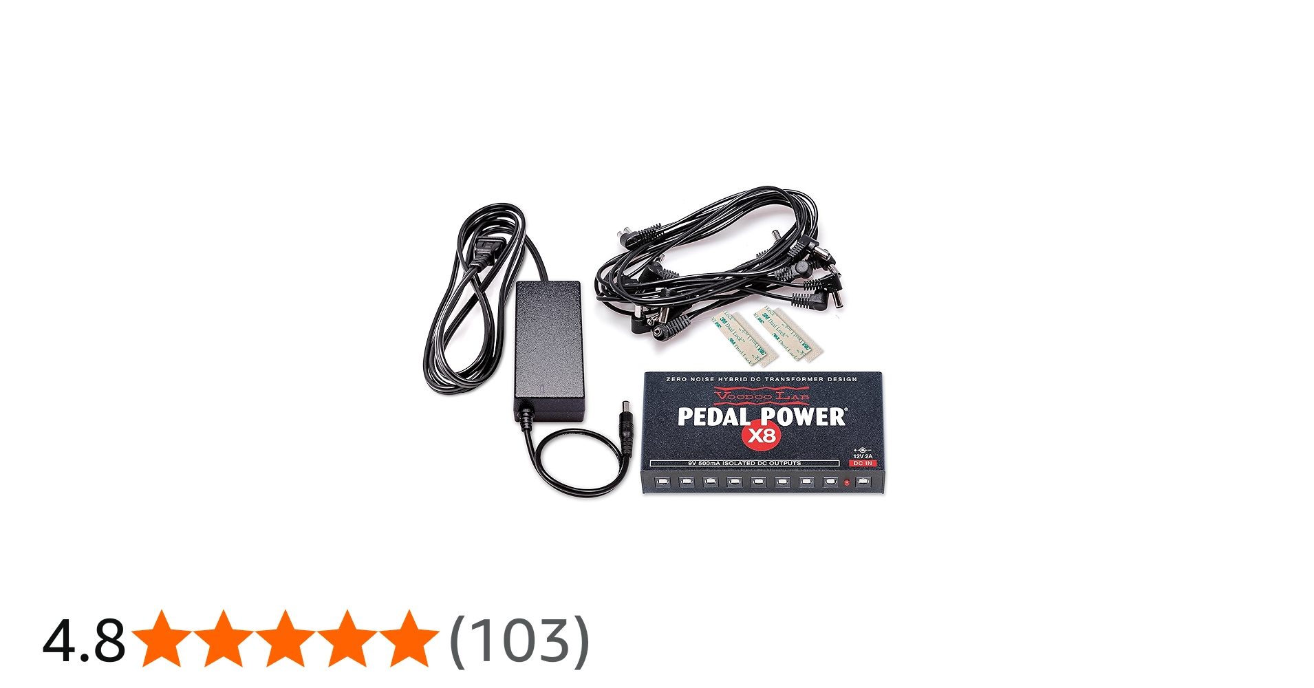 Voodoo Lab PEDAL POWER X8 パワーサプライ Amazon.com: Voodoo Lab