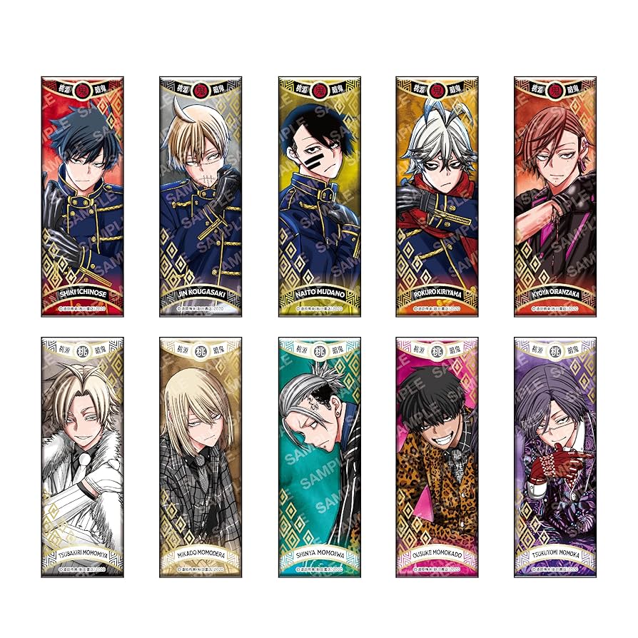 桃寺神門 桃源暗鬼 缶バッジ vol.1 メディコス 原作 桃源暗鬼 缶バッジ