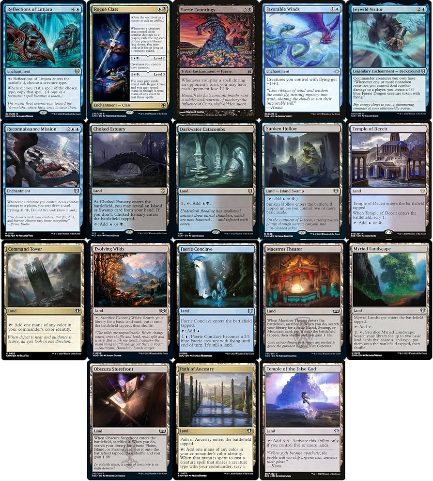 Amazon.co.jp: MTG Decks & Moreエリートコマンダー フェアリーデッキ