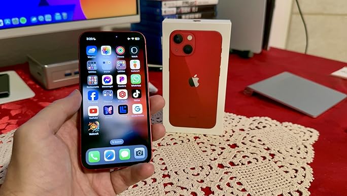 Amazon.com: Apple iPhone 13 Mini, 512GB, Red - Unlocked (Renewed