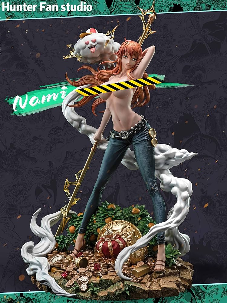 Amazon.co.jp: ナミ フィギュア 1/4スケール 塗装済み完成品 ガレージ