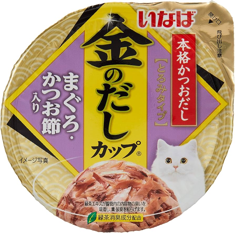 Amazon.co.jp: いなば 金のだしカップ まぐろ・かつお節入り 70g 6個