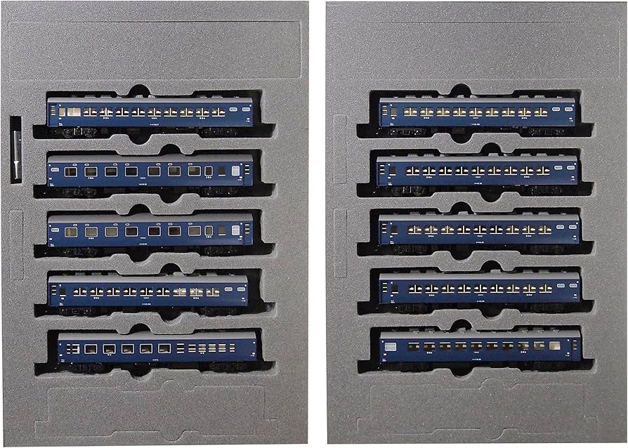 Amazon.co.jp: KATO Nゲージ 10系 寝台急行 安芸 10両セット 10-1301