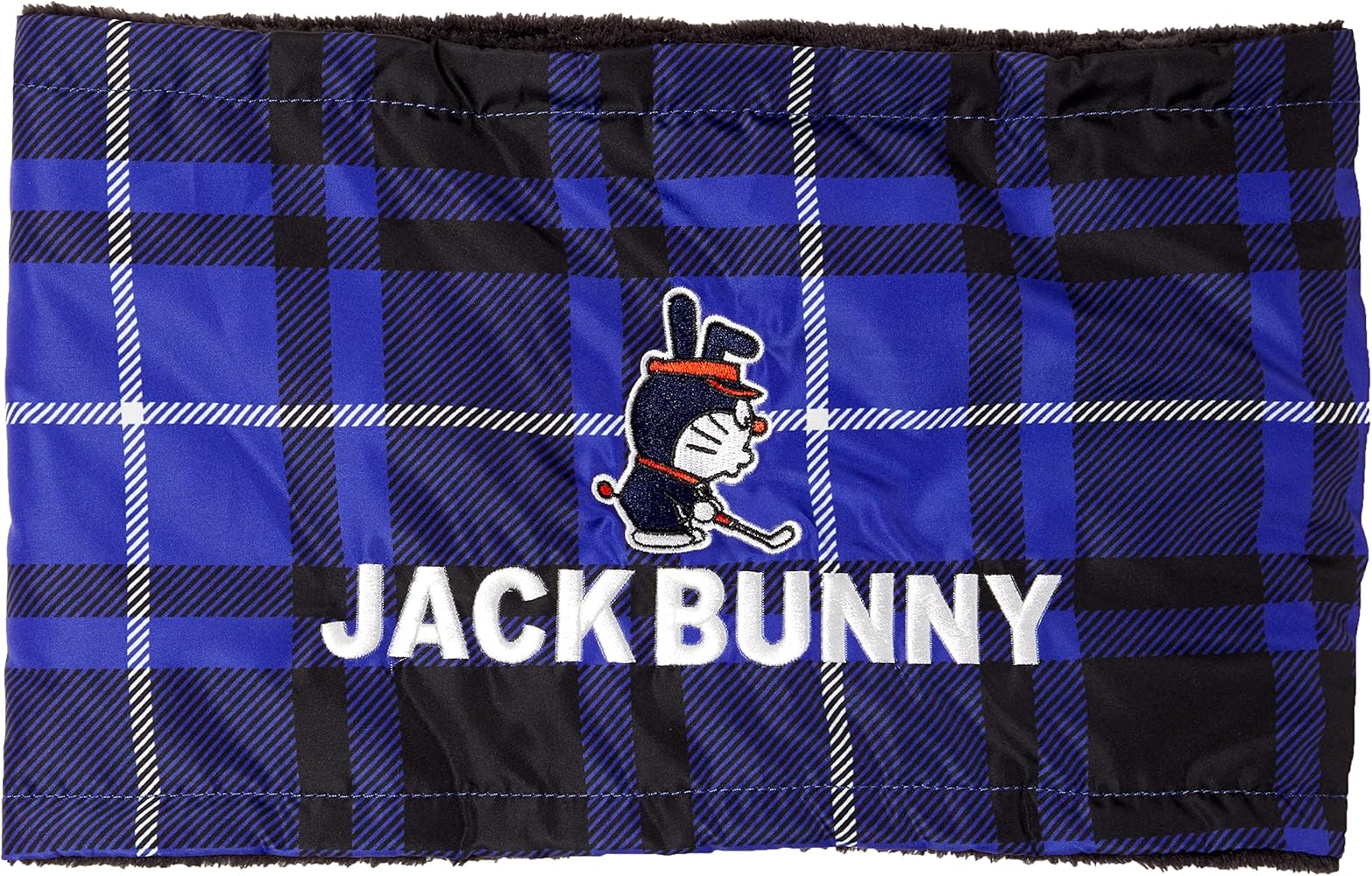 Jack Bunnyドラえもん 手袋 、ネックウォーマーセット赤・黒 チェック