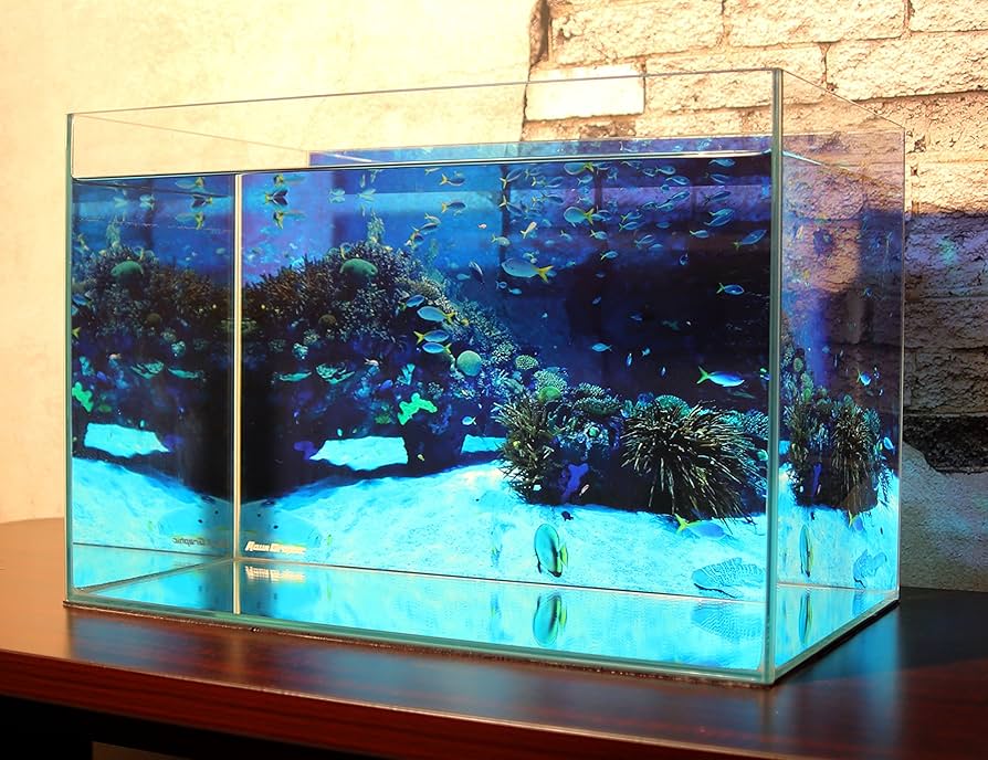 Amazon | AQUAGraphiX 水槽バックスクリーン AG-002 海底 60cm用