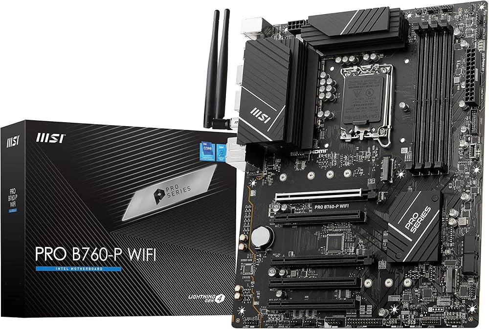 Amazon.in: Buy MSI PRO B760-P WiFi ProSeries Motherboard (Supports