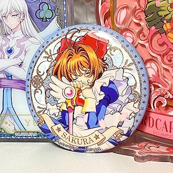 カードキャプターさくら 缶バッジ フェス 木之本桜 李小狼 AGF 2016