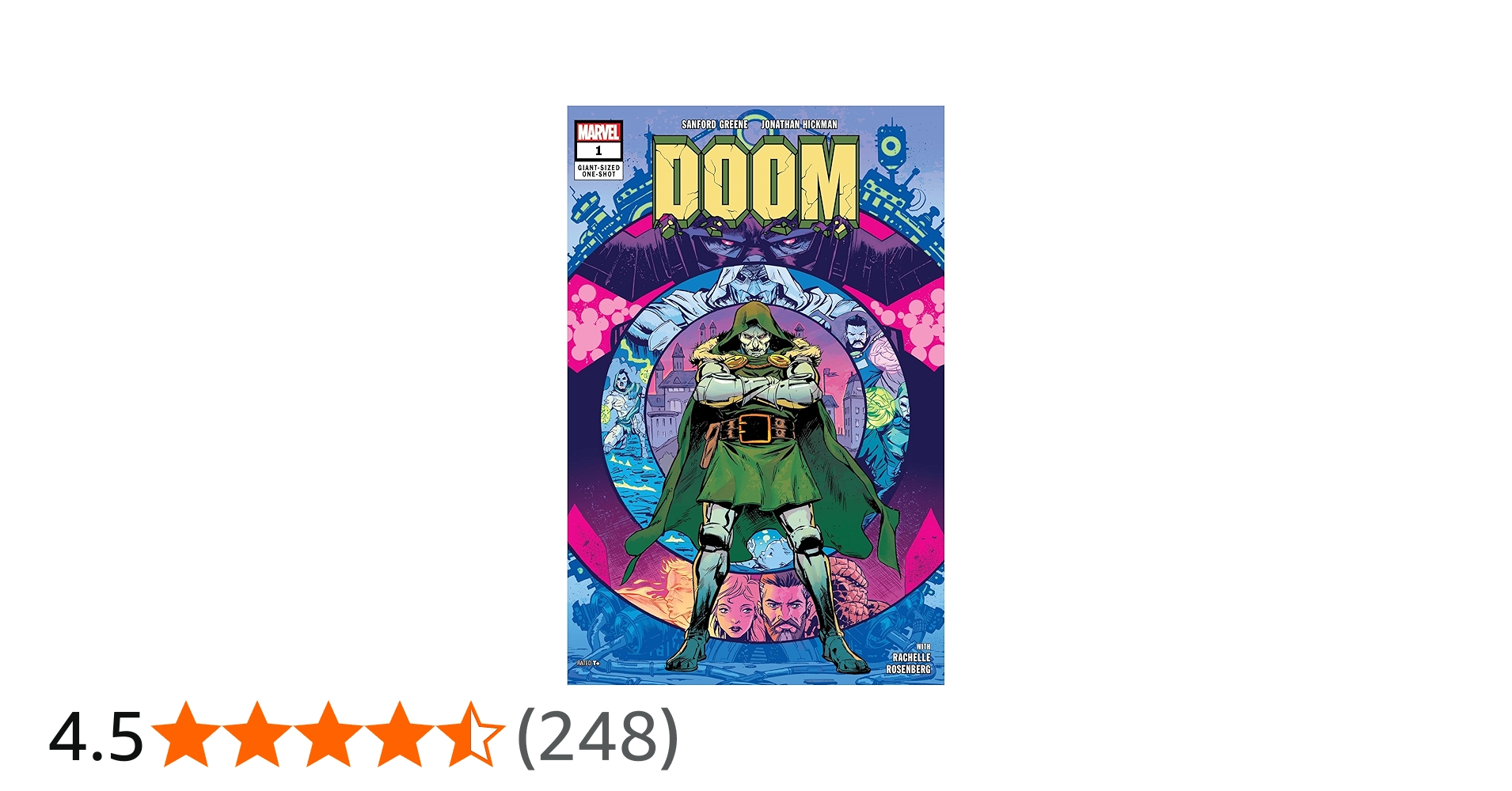 Doom (2024) #1 eBook : Hickman, Jonathan, Greene, Sanford, Greene