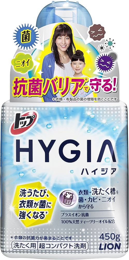 Amazon | トップ ハイジア 洗濯洗剤 液体 本体450g | トップ ハイジア