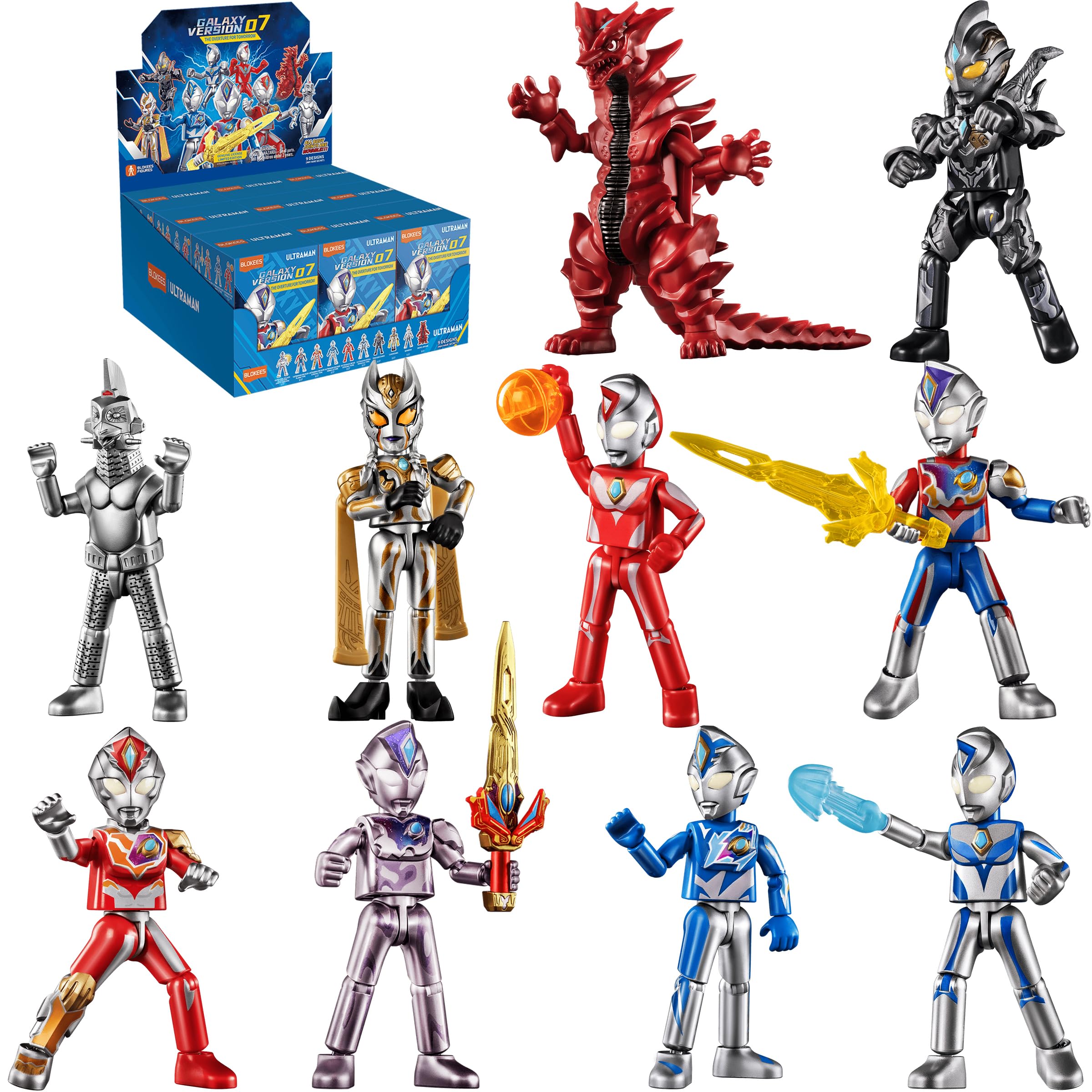 Amazon.co.jp: BLOKEES ウルトラマンギャラクシー バージョン07 明日の