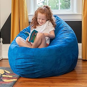 Amazon.com: Jaxx Bean Bags Cocoon Junior Kids Bean Bag, 4-Feet