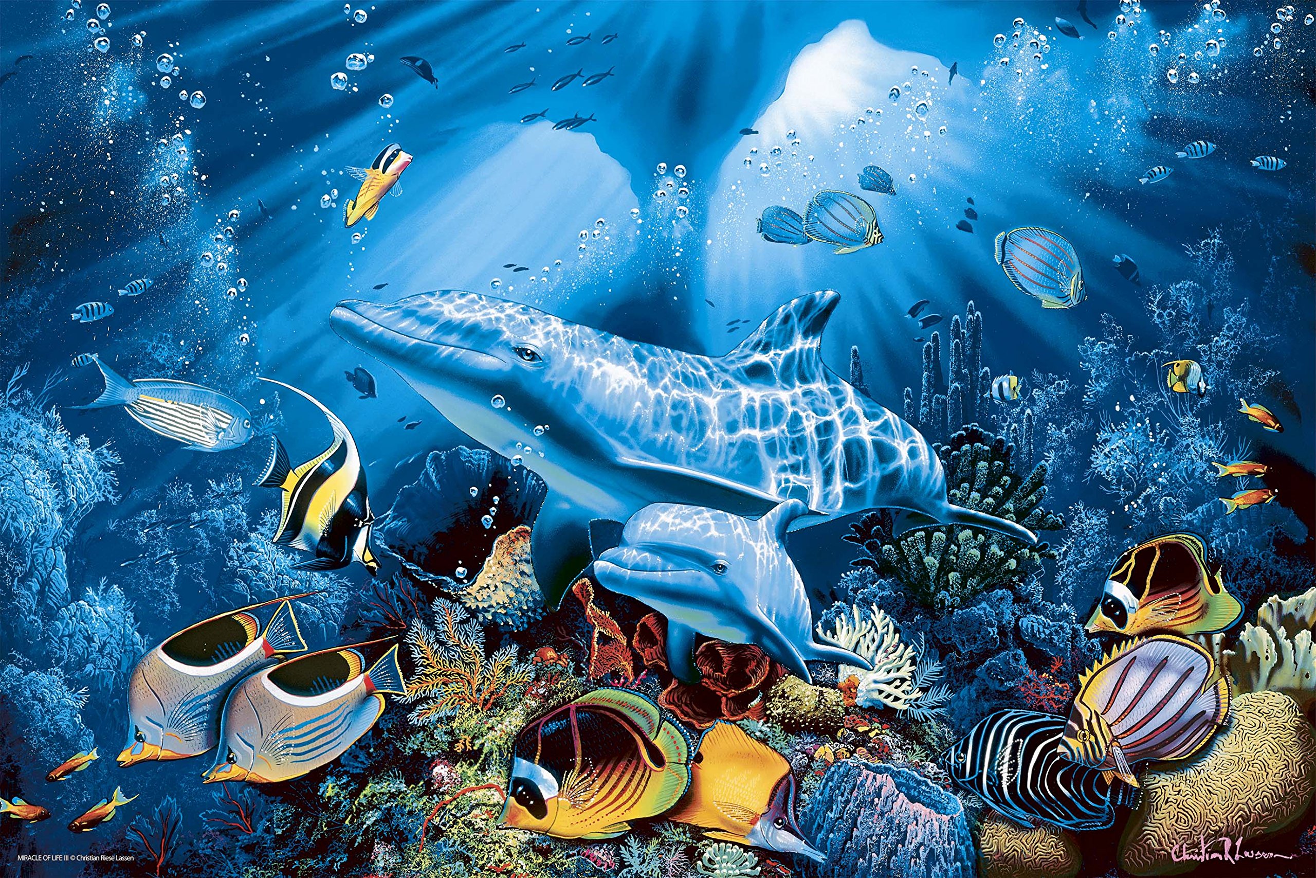 ミラクル オブ ライフ 「クリスチャン・ラッセン」 ジグソーパズル1000