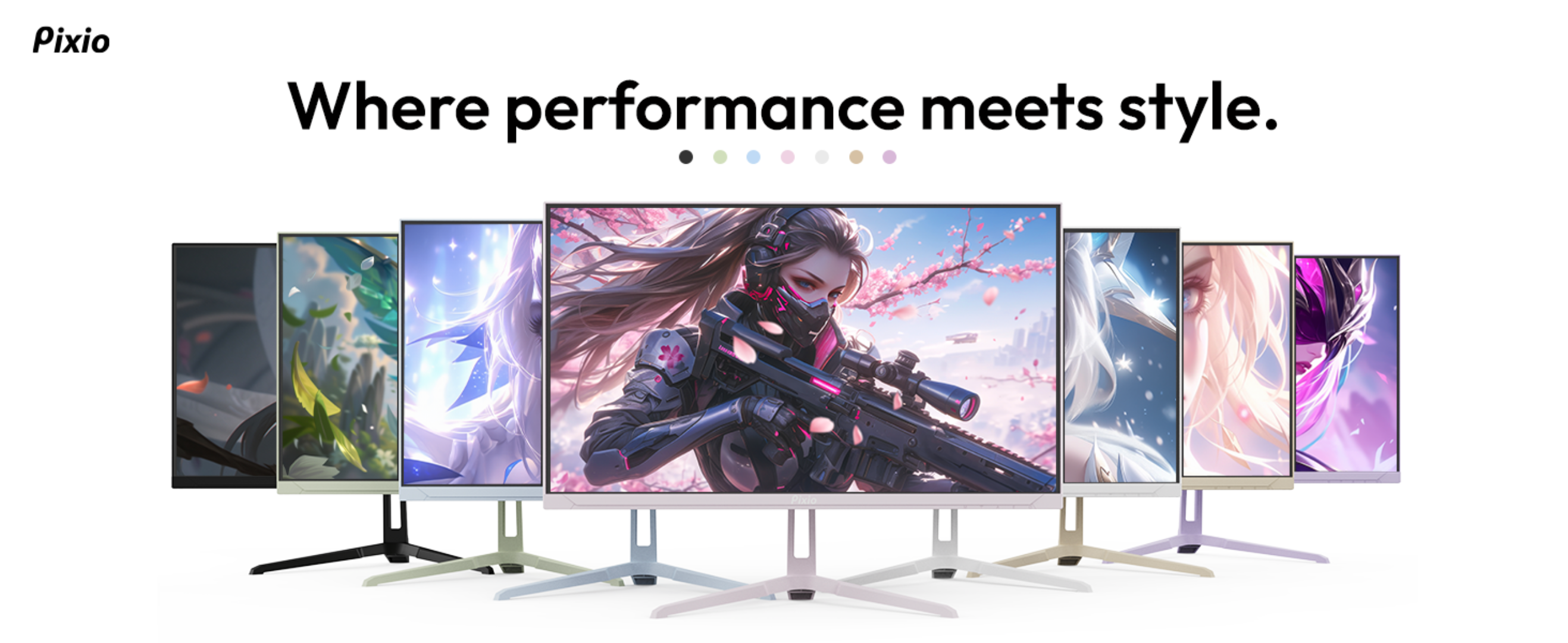 Amazon.com: Pixio PX278 Wave Blue 27 inch 180Hz Refresh Rate Quad