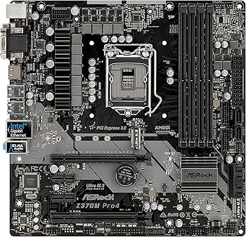 Amazon.com: ASRock Motherboard Motherboards Z370M PRO4 : Electronics