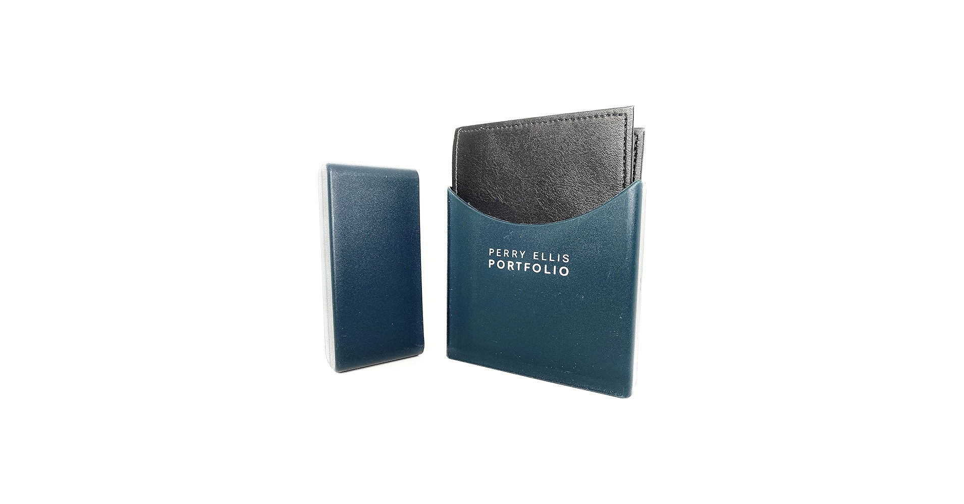 Amazon.com: Perry Ellis Men's Portfolio Leather Bifold Wallet with