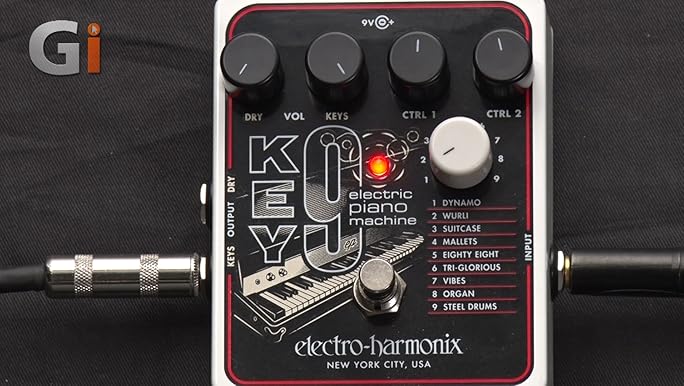 Amazon.com: Electro-Harmonix KEY9 Electric Piano Machine Pedal