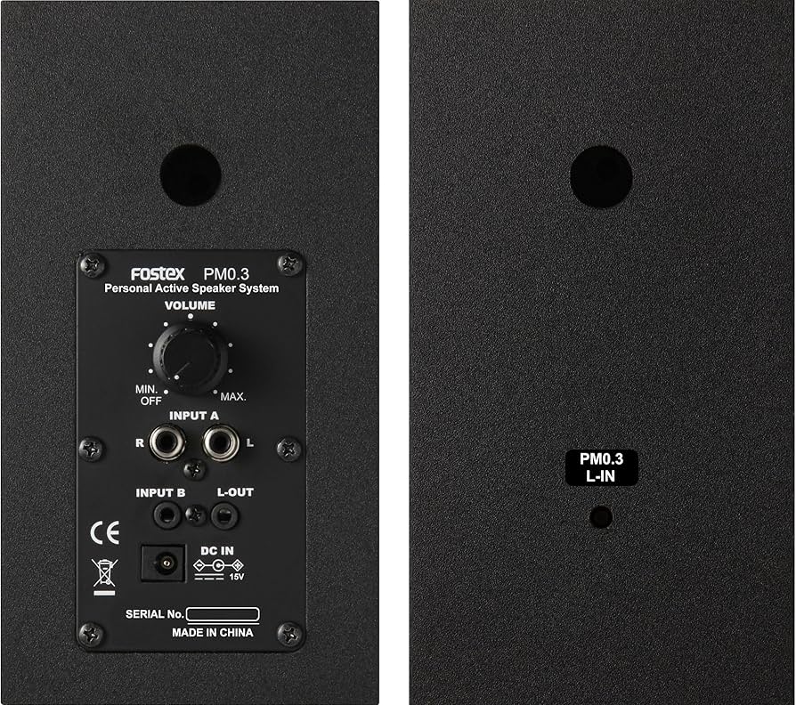 Amazon | FOSTEX パーソナル・アクティブスピーカー・システム PM0.3(B