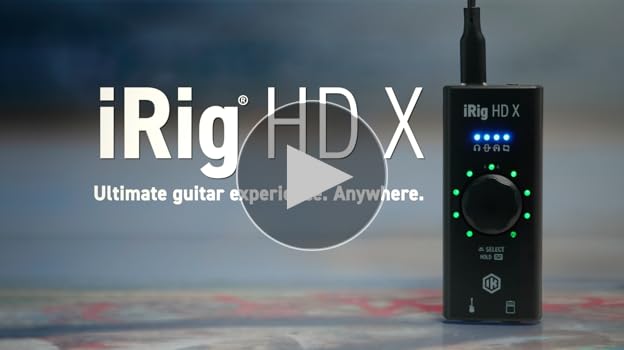 Amazon.com: IK Multimedia iRig HD X Guitar Audio Interface - 96