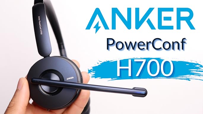 Amazon.com: Anker PowerConf H700, Bluetooth Headset with