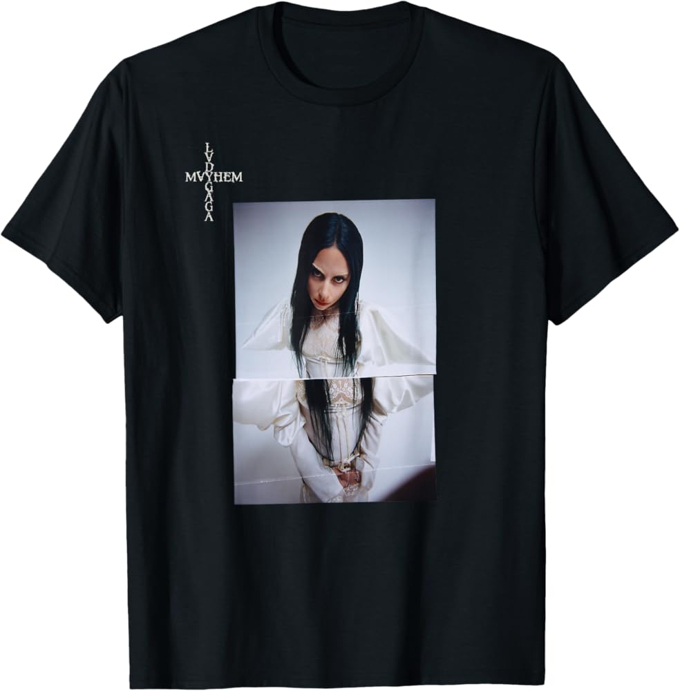 Amazon.com: Official Lady Gaga Mayhem Photo T-Shirt : Clothing