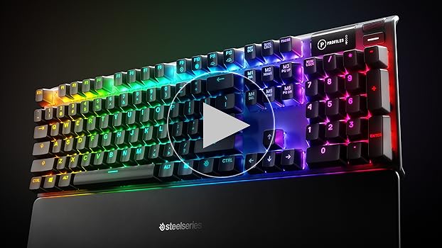 Amazon.com: SteelSeries Apex 7 Mechanical Gaming Keyboard – OLED
