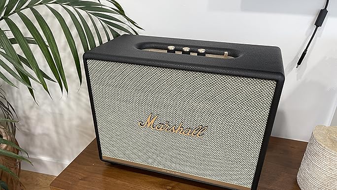 Amazon.com: Marshall Woburn II Wireless Bluetooth Speaker, Black
