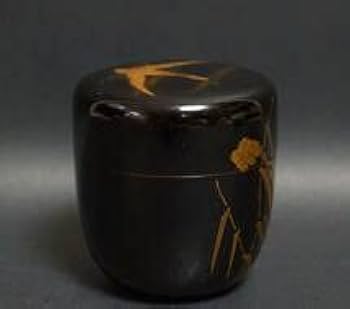 Amazon.co.jp: 閑茶道具輪島塗 塗師 一友斎(牧 紀勇)作 金蒔絵螺鈿象嵌