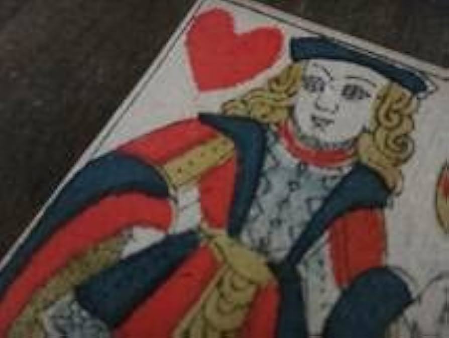 Amazon | 18世紀 フランス 西洋木版カルタ C-hj4 1700年代 トランプ